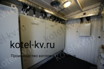 Электрощитовая в модульной котельной БМК