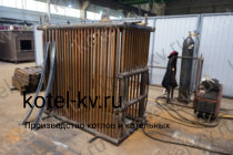 Производство водогрейных котлов КВр на дровах