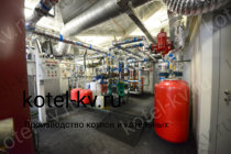 Котельный зал в блочно модульной котельной 500 кВт